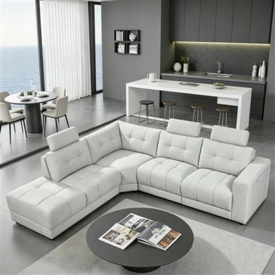 Sofa phòng khách vải cỡ lớn